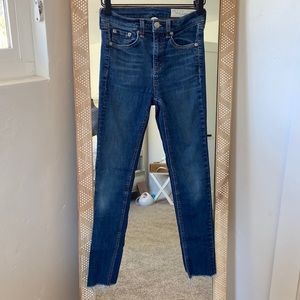 Rag & bone 10-inch ankle skinny